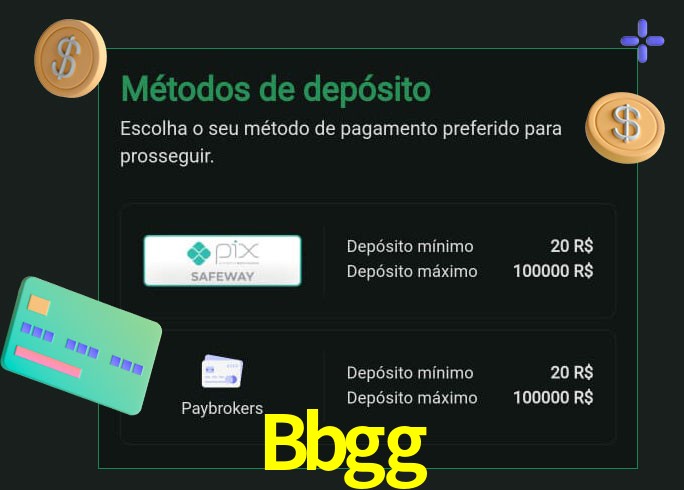 O cassino Bbgg oferece uma grande variedade de métodos de pagamento